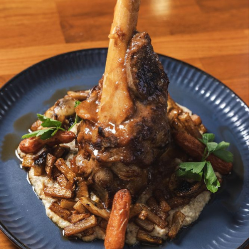 Cabernet Braised Lamb Shank