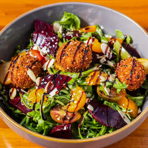 Fried Goat Cheese Salad